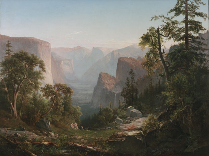 View of the Yosemite Valley